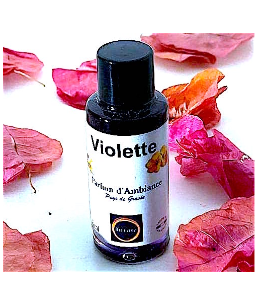 extrait de parfum ambiance violette