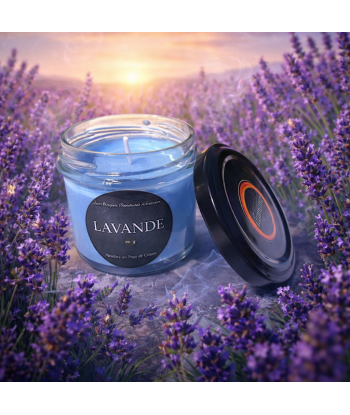 bougie parfumée lavande