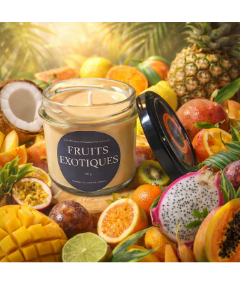 bougie parfumée fruit exotique