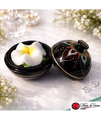 fleur de savon sculpte