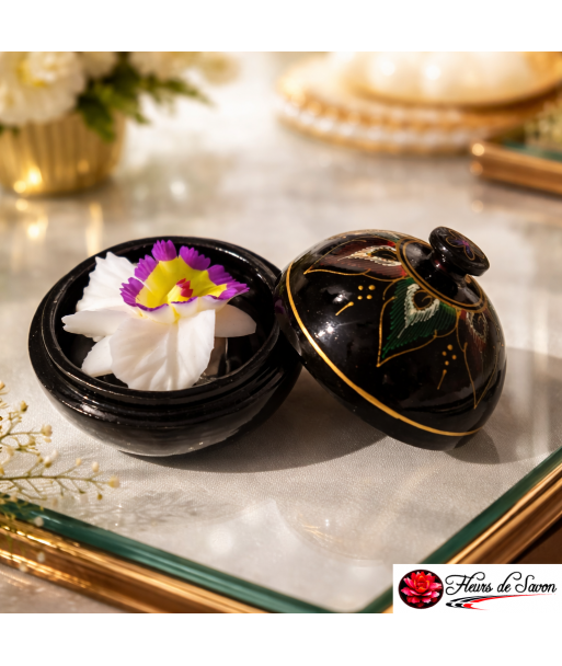 fleur de savon sculpte