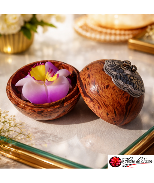 fleur de savon sculpte