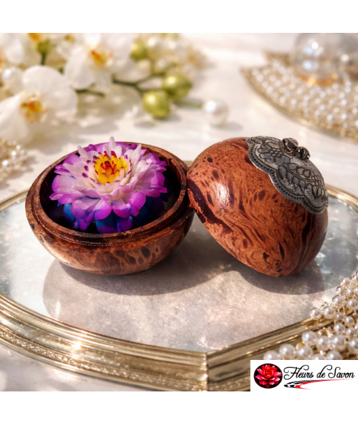 fleur de savon sculpte