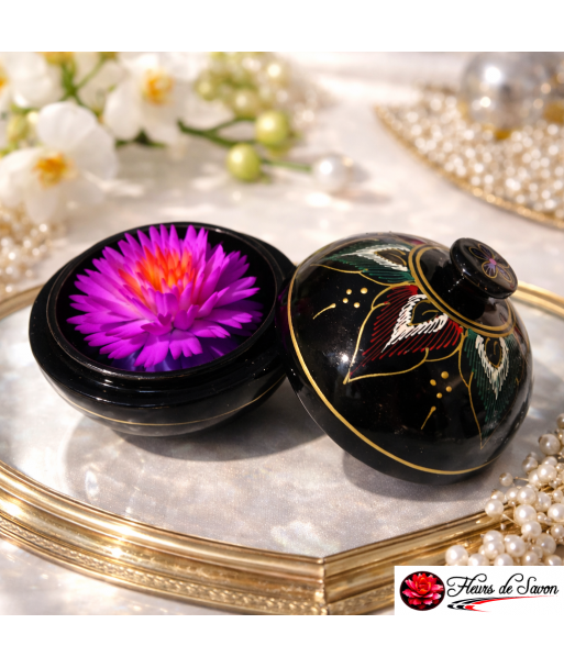 fleur de savon sculpte