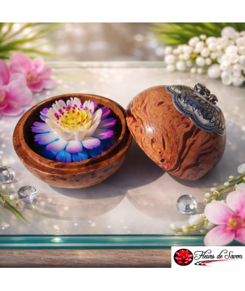 fleur de savon sculpte