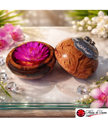 fleur de savon sculpte