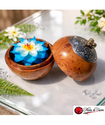 fleur de savon sculpte