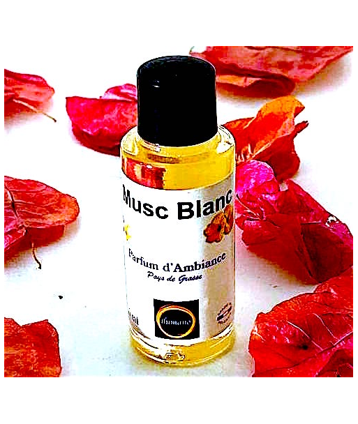 extrait de parfum ambiance musc blanc