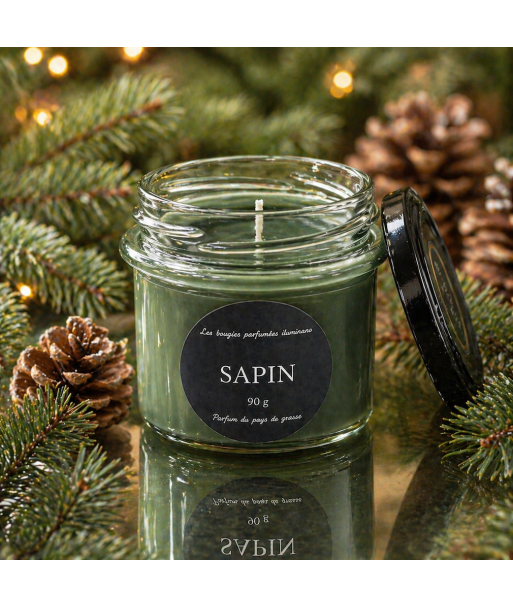 Bougie parfumée sapin