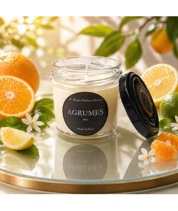 Bougie parfumée agrume