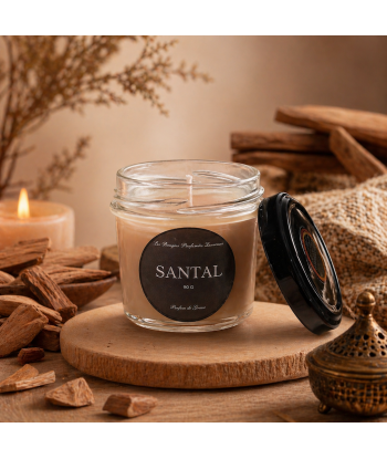 Bougie parfumée Santal