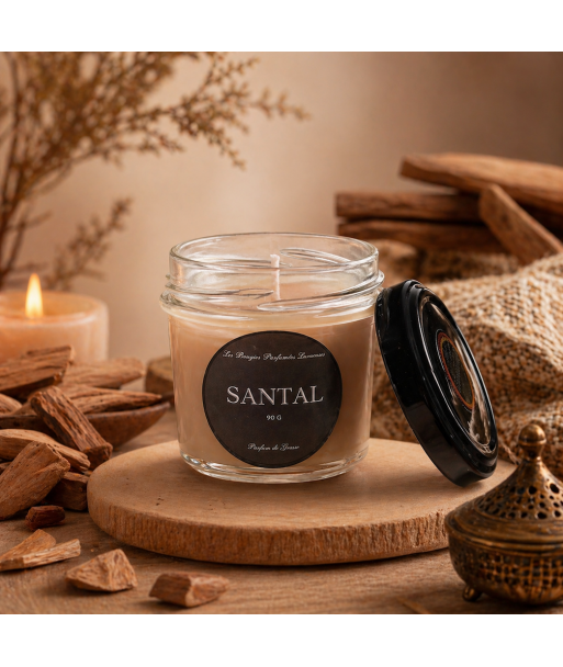 Bougie parfumée Santal