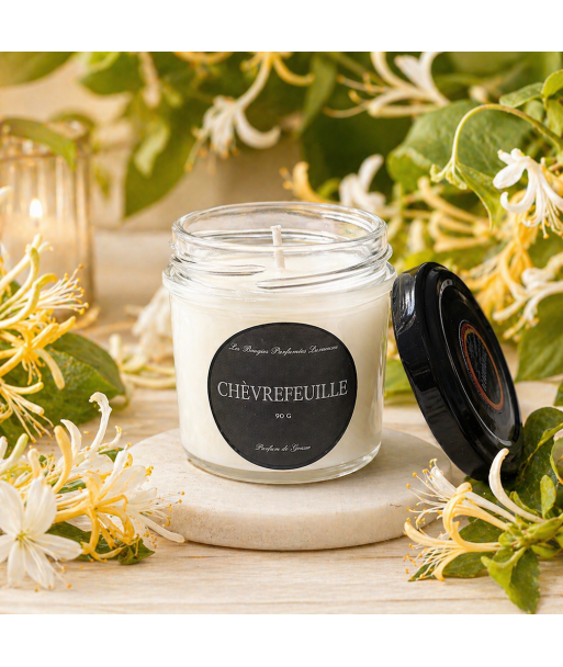 bougie parfumée chevrefeuille