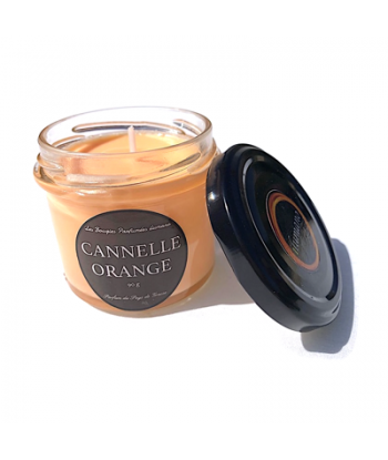 bougie parfumée cannelle orange